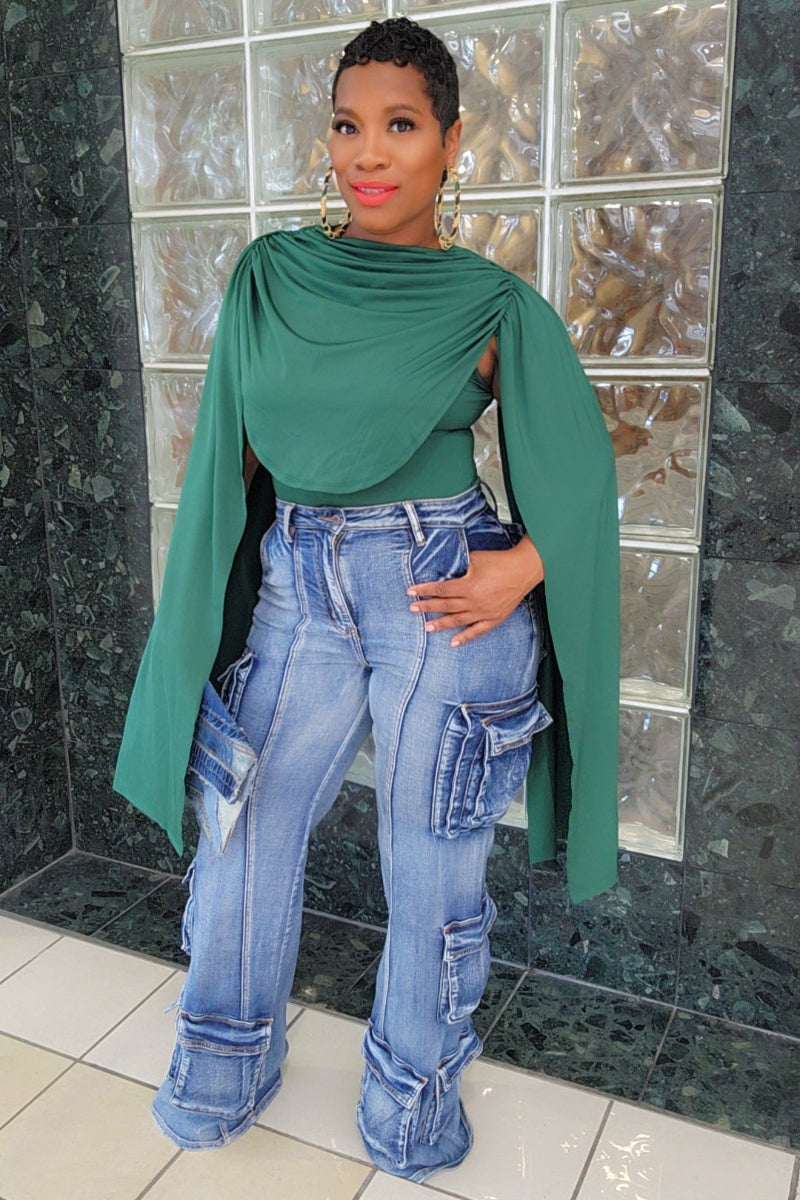 Fly Girl Bodysuit (grn)