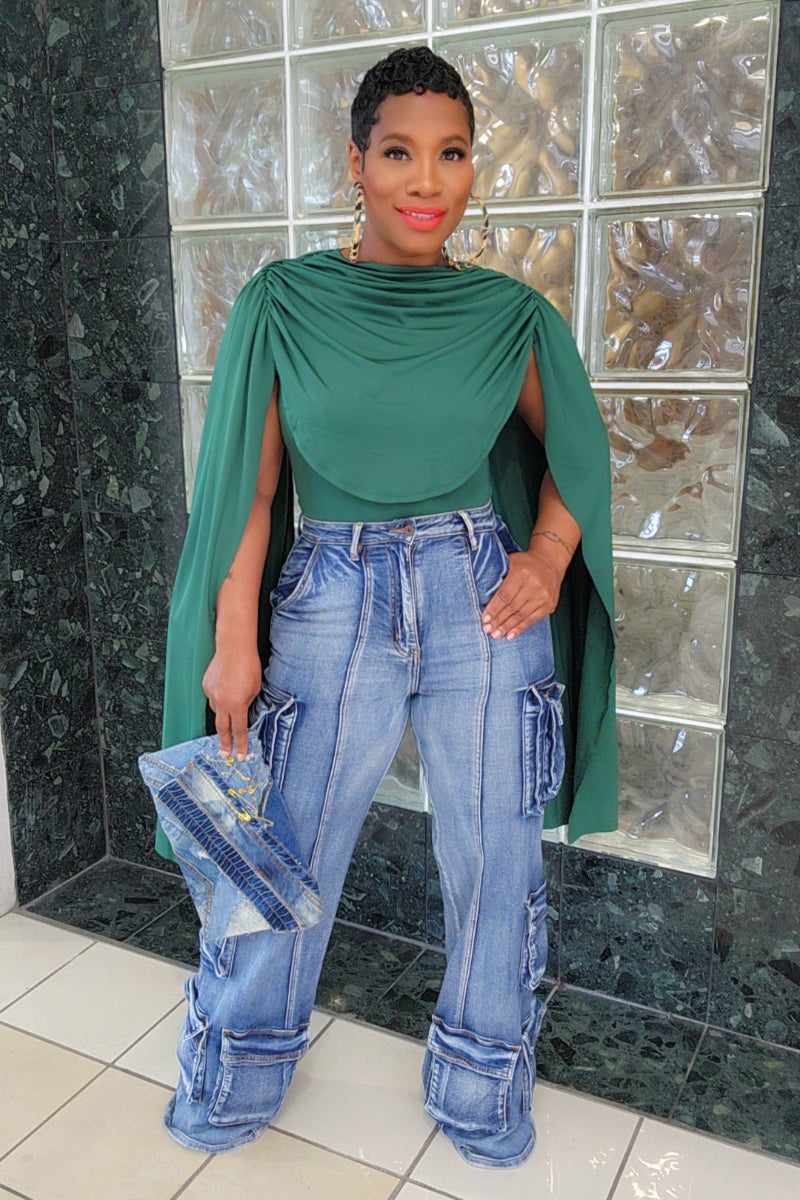 Fly Girl Bodysuit (grn)