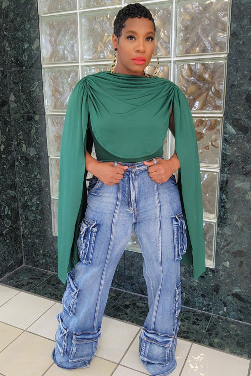 Fly Girl Bodysuit (grn)