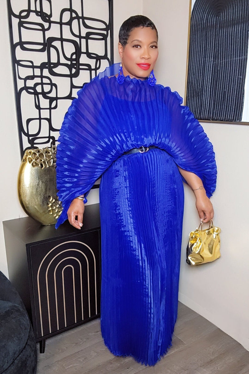 Deborah Maxi Dress (blu)