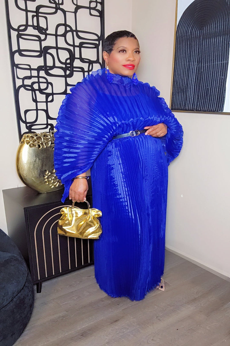 Deborah Maxi Dress (blu)