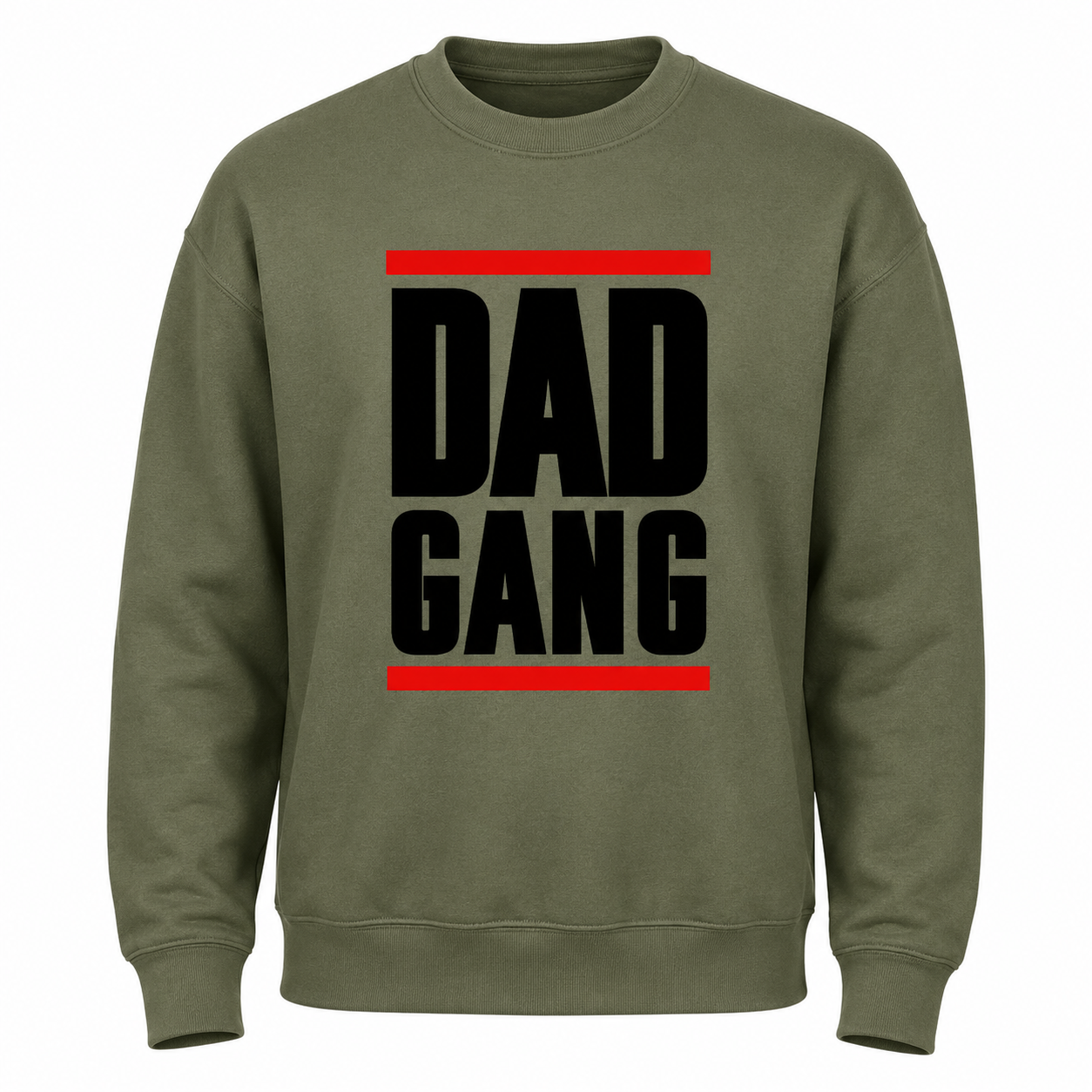 Dad Gang Sweatshirt (olive)