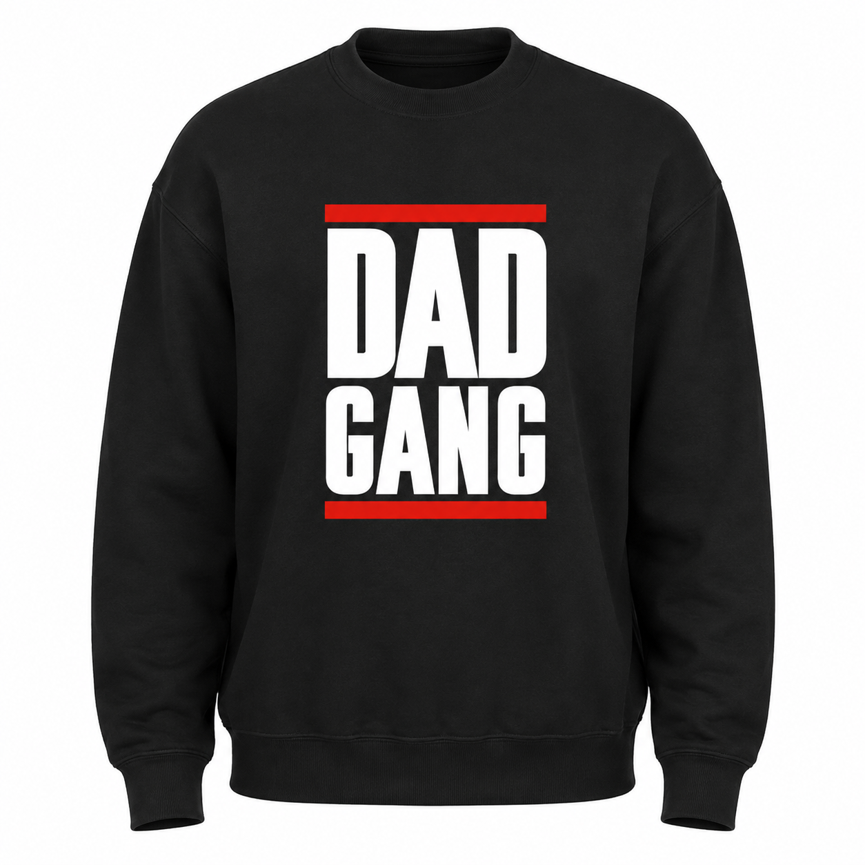 Dad Gang Sweatshirt (black)