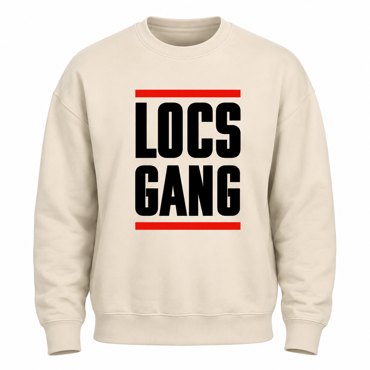Locs Gang Sweatshirt (tan)