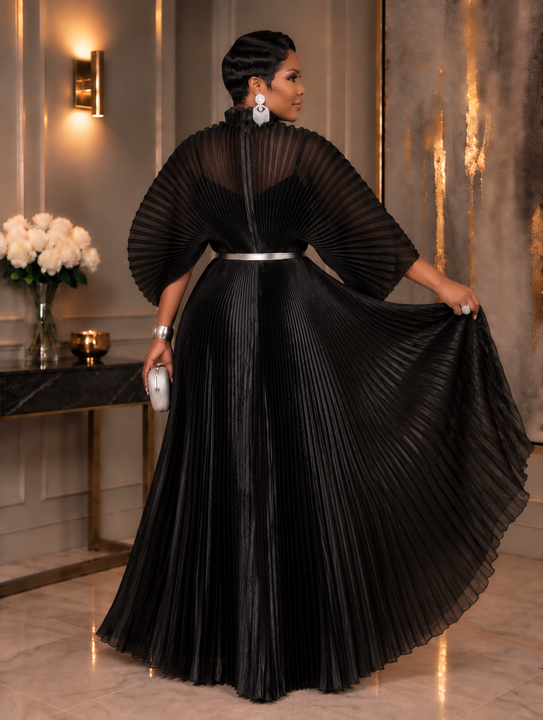 Deborah Maxi Dress (blk)