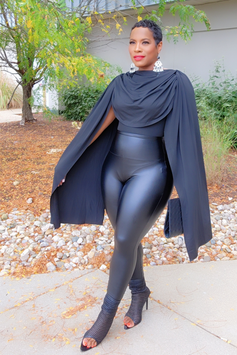 Fly Girl Bodysuit (Black)