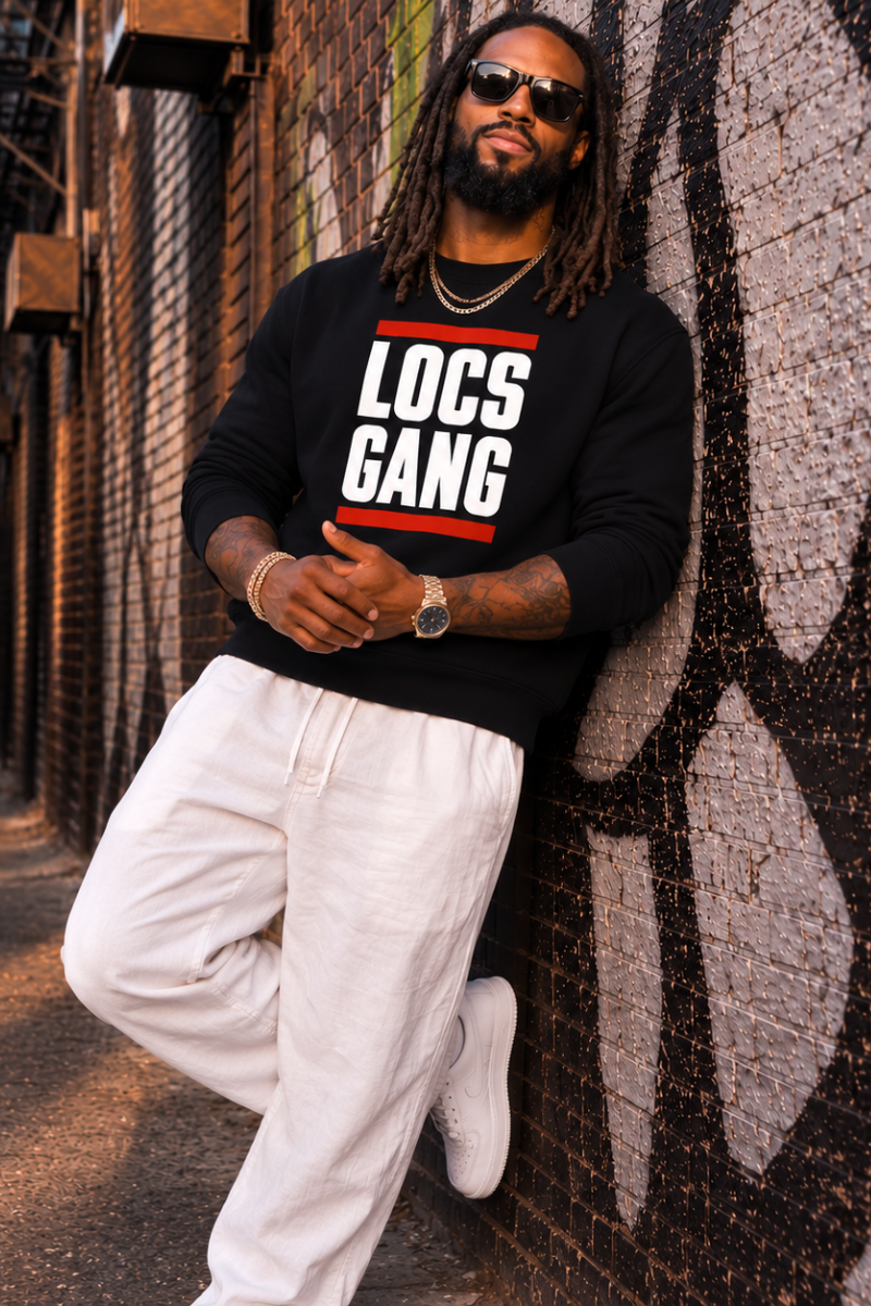Locs Gang Sweatshirt (black)
