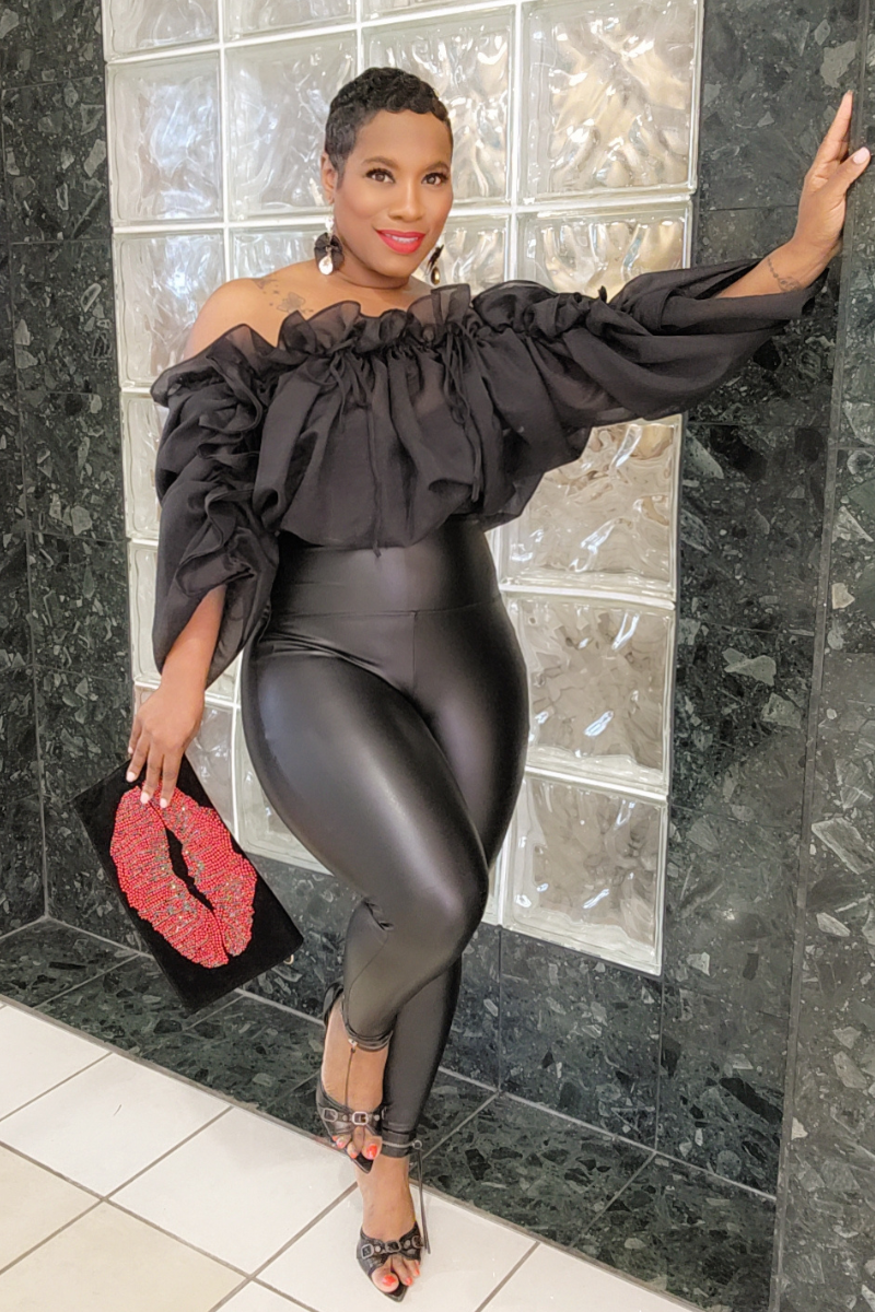 It Girl Leather Leggings