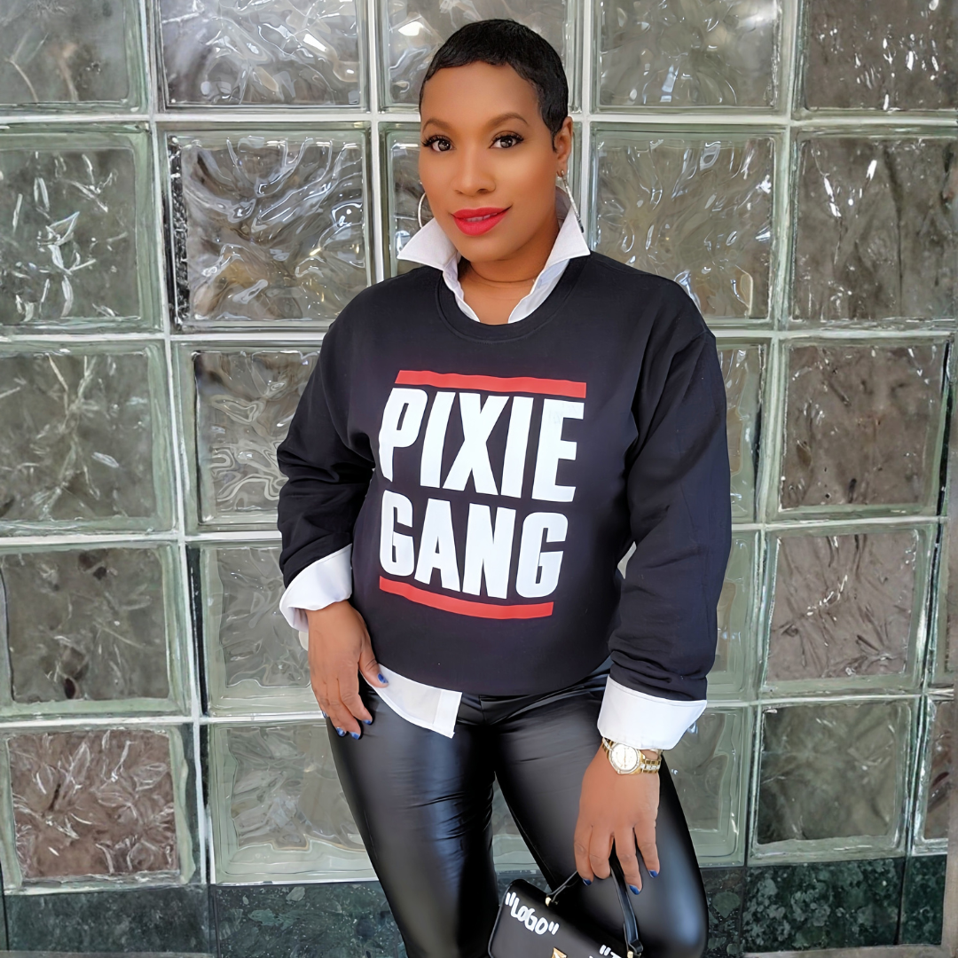 Pixie Gang Sweatshirt (Black)