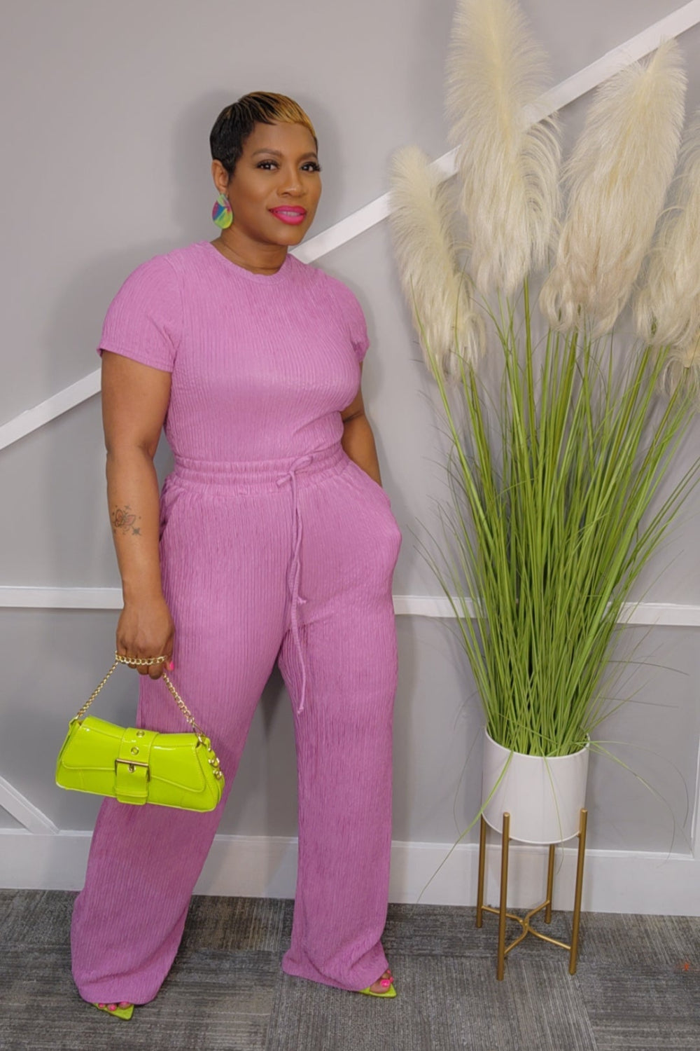 Latoya Set- Purple