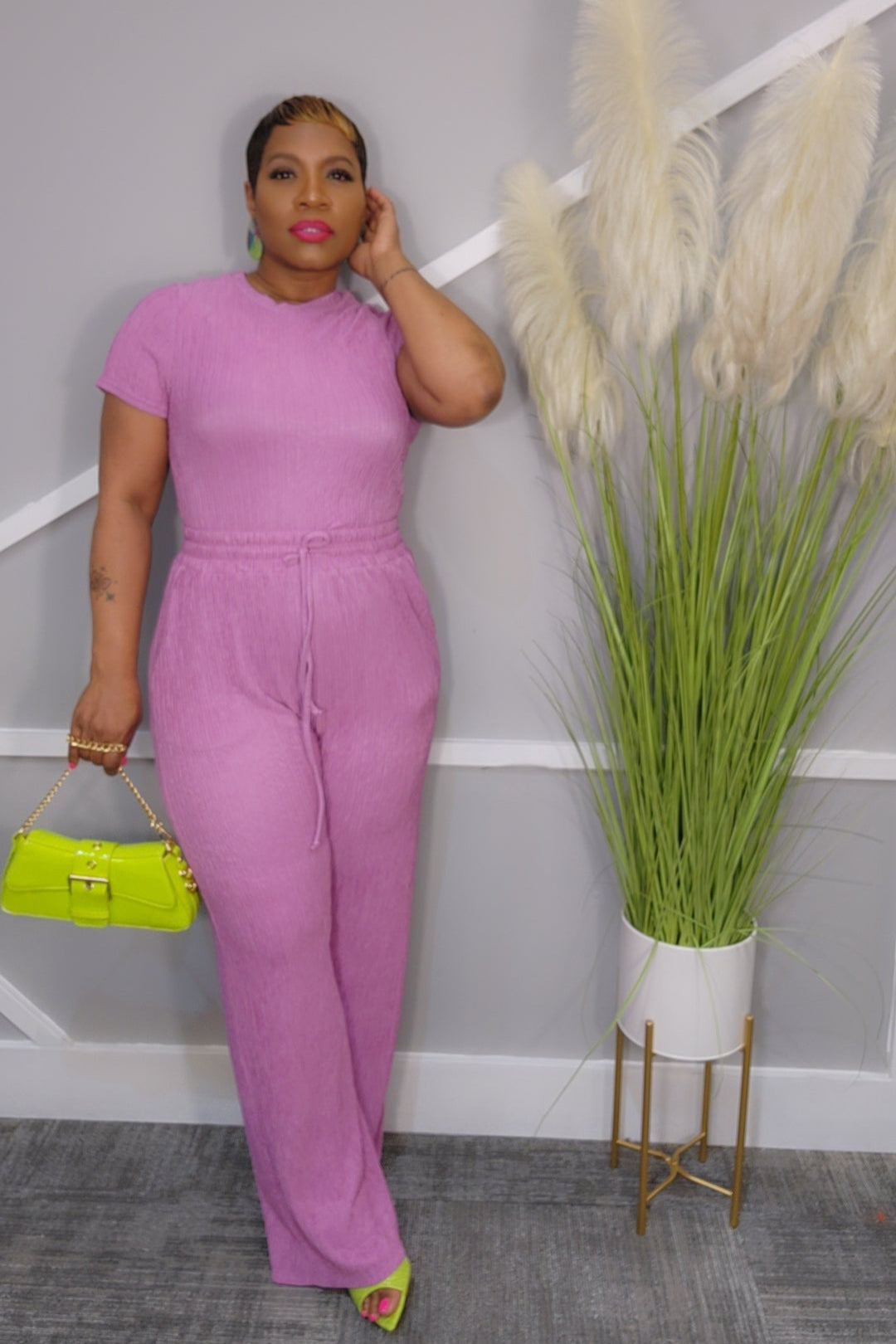 Latoya Set- Purple
