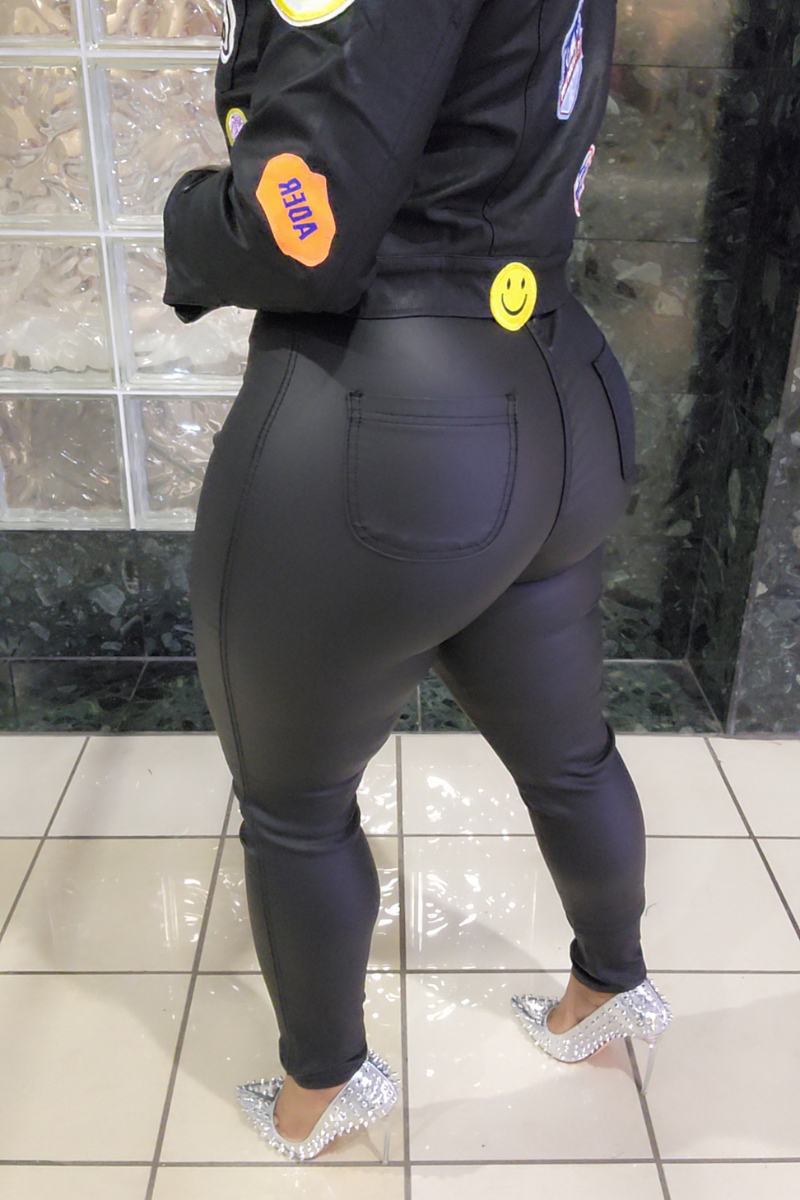 Supa Dope Leather Jeans