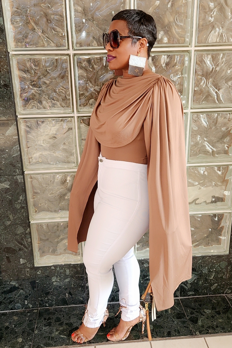 Fly Girl Bodysuit (taupe)