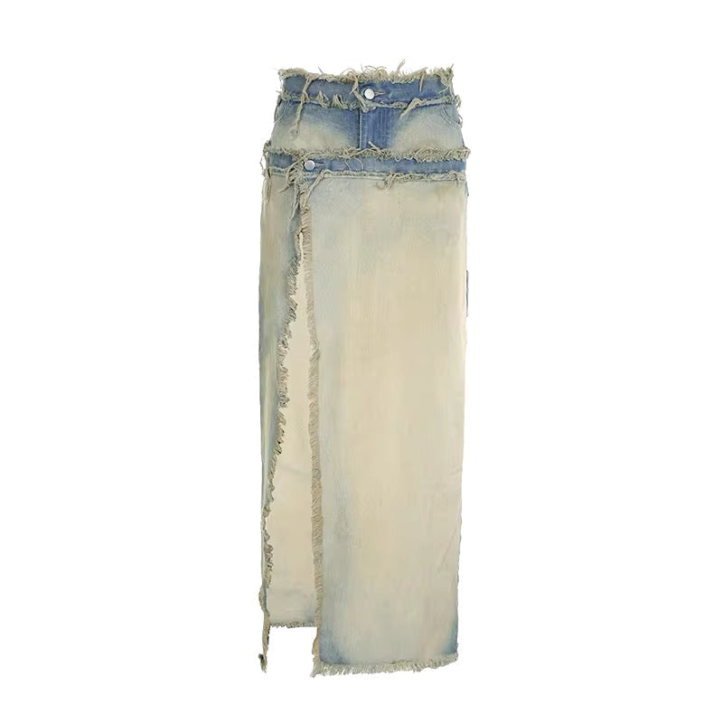 Barely There Denim Skirt