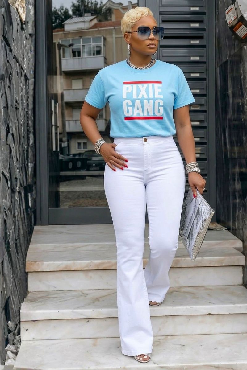 Pixie Gang T-shirt (Sky Blu.)