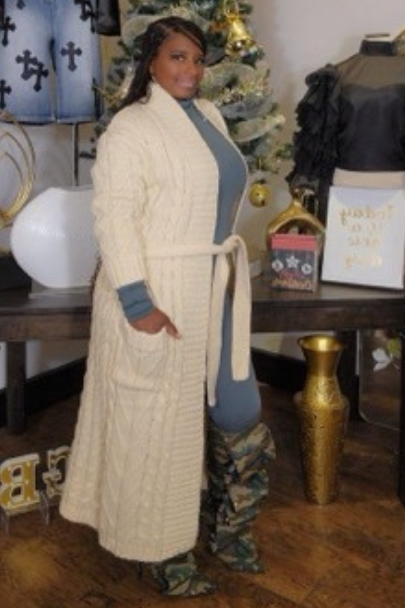 So So Cable Knit Cardigan